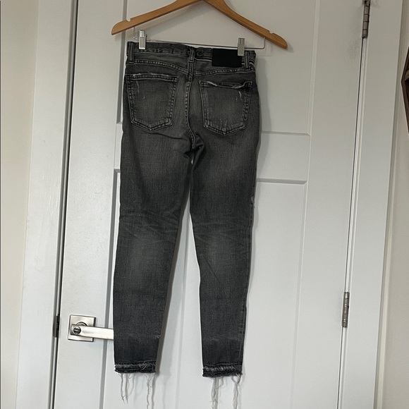 Moussy Charcoal Ankle Jeans - Picture 3 of 9